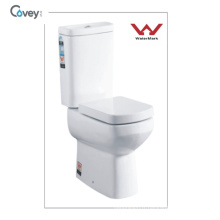 Toilette en céramique à deux pièces avec Ce / Watermark approuvé (CVT3887)